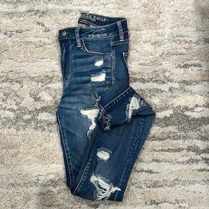 American Eagle Super High Rise Jegging